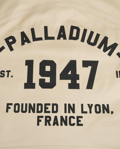 199752-043 | WOMEN'S PALLADIUM LOGO CARGO JACKET | OYSTER GRAY