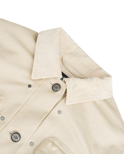 199752-043 | WOMEN'S PALLADIUM LOGO CARGO JACKET | OYSTER GRAY