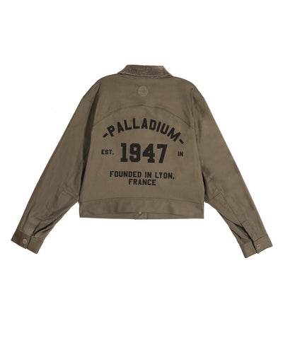 199752-367 | WOMEN'S PALLADIUM LOGO CARGO JACKET | TEA LEAF