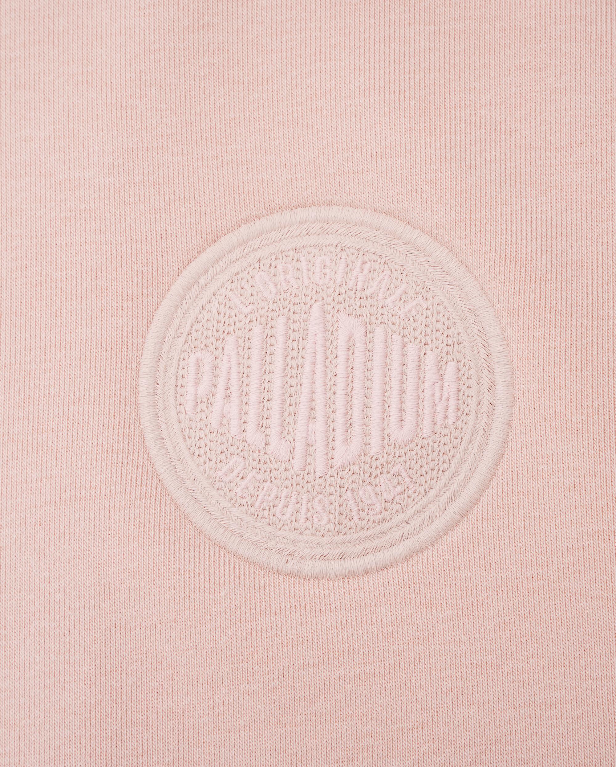 199756-635 | WOMEN'S LOGO DROPPED SHOULDERS HOODED JACKET | ROSE SMOKE