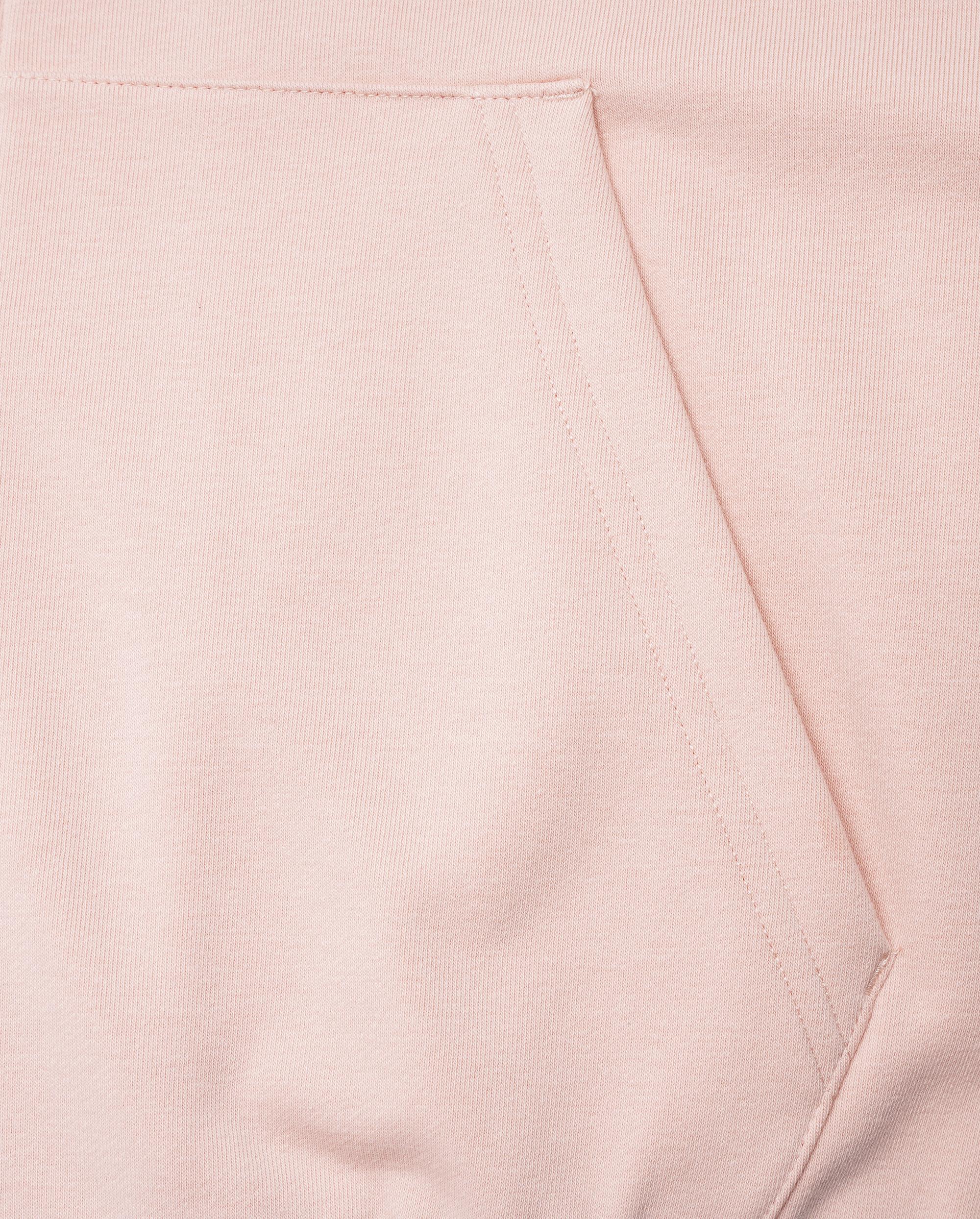 199756-635 | WOMEN'S LOGO DROPPED SHOULDERS HOODED JACKET | ROSE SMOKE