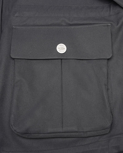 199769-032 | WOMEN'S PALLADIUM LOGO CARGO HOODED JACKET | TAP SHOE