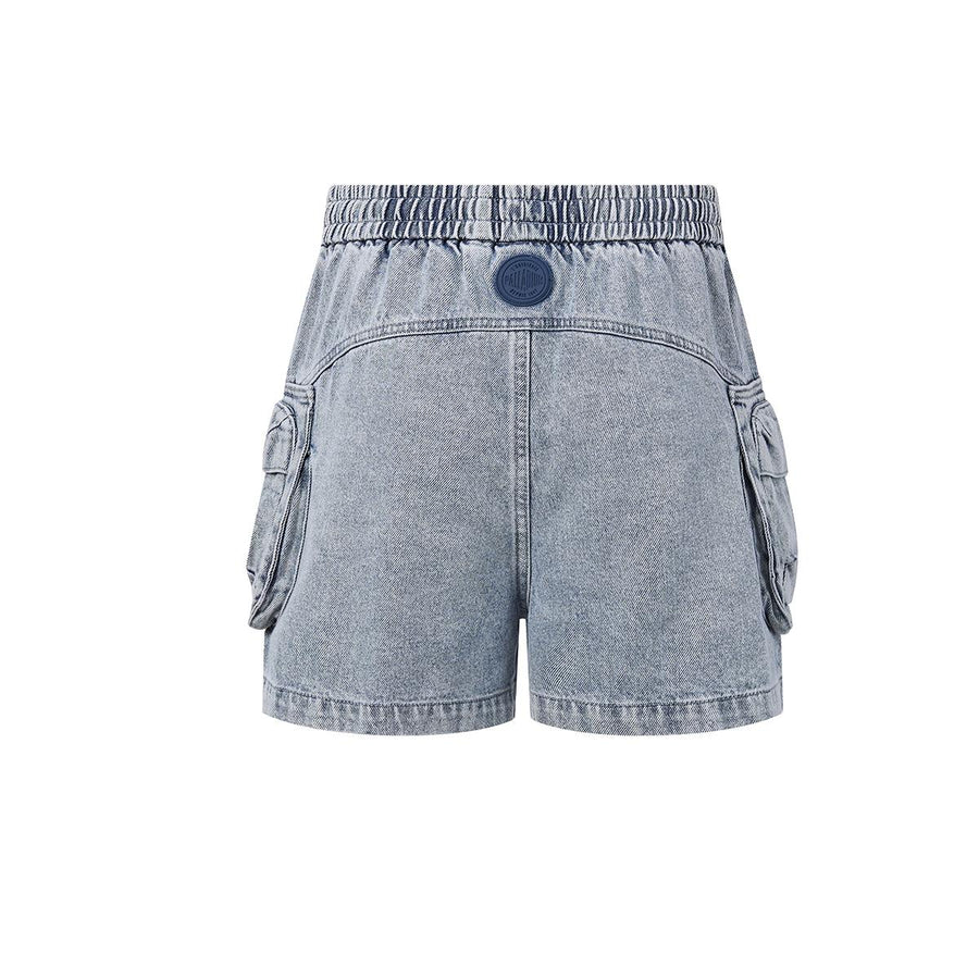 199778-459 | WOMEN'S HERITAGE DENIM SHORTS | DARK DENIM