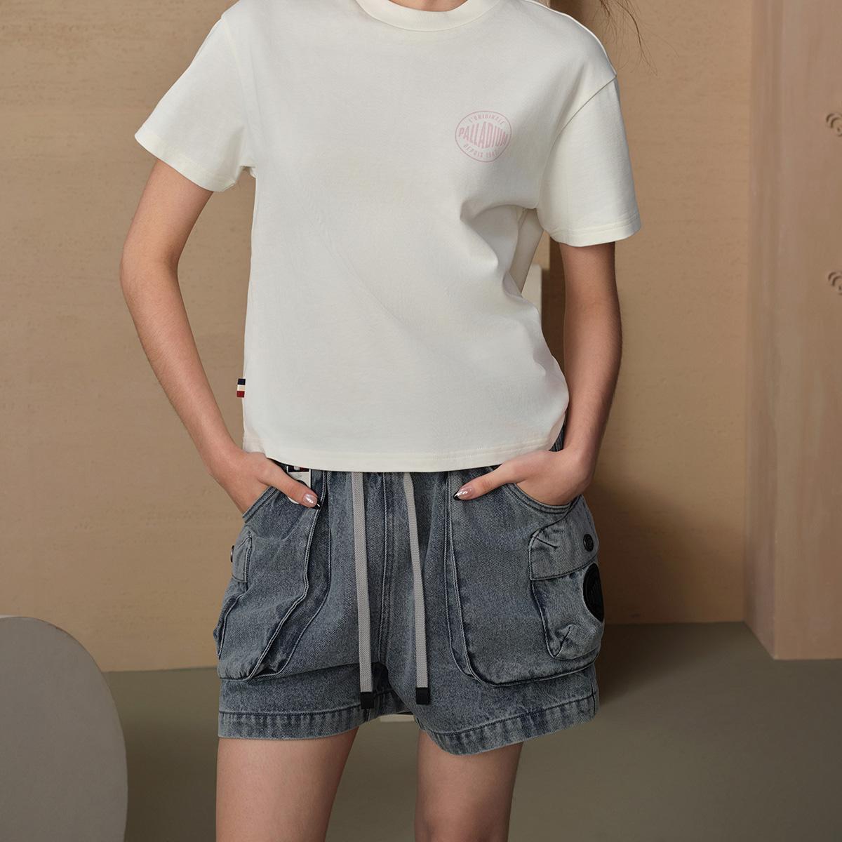 199778-459 | WOMEN'S HERITAGE DENIM SHORTS | DARK DENIM