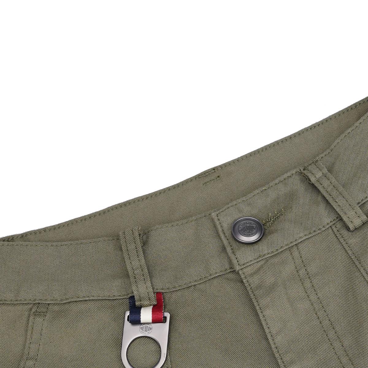 199786-367 | WOMEN'S PALLADIUM LOGO CARGO WIDE-LEG PANTS | TEA LEAF