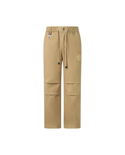 199787-301 | WOMEN'S PALLADIUM LOGO WIDE-LEG PANTS | PETRIFIED OAK