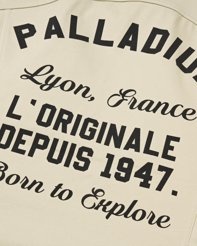 199794-043 | WOMEN'S PALLADIUM LOGO POCKETS DRESS | OYSTER GRAY