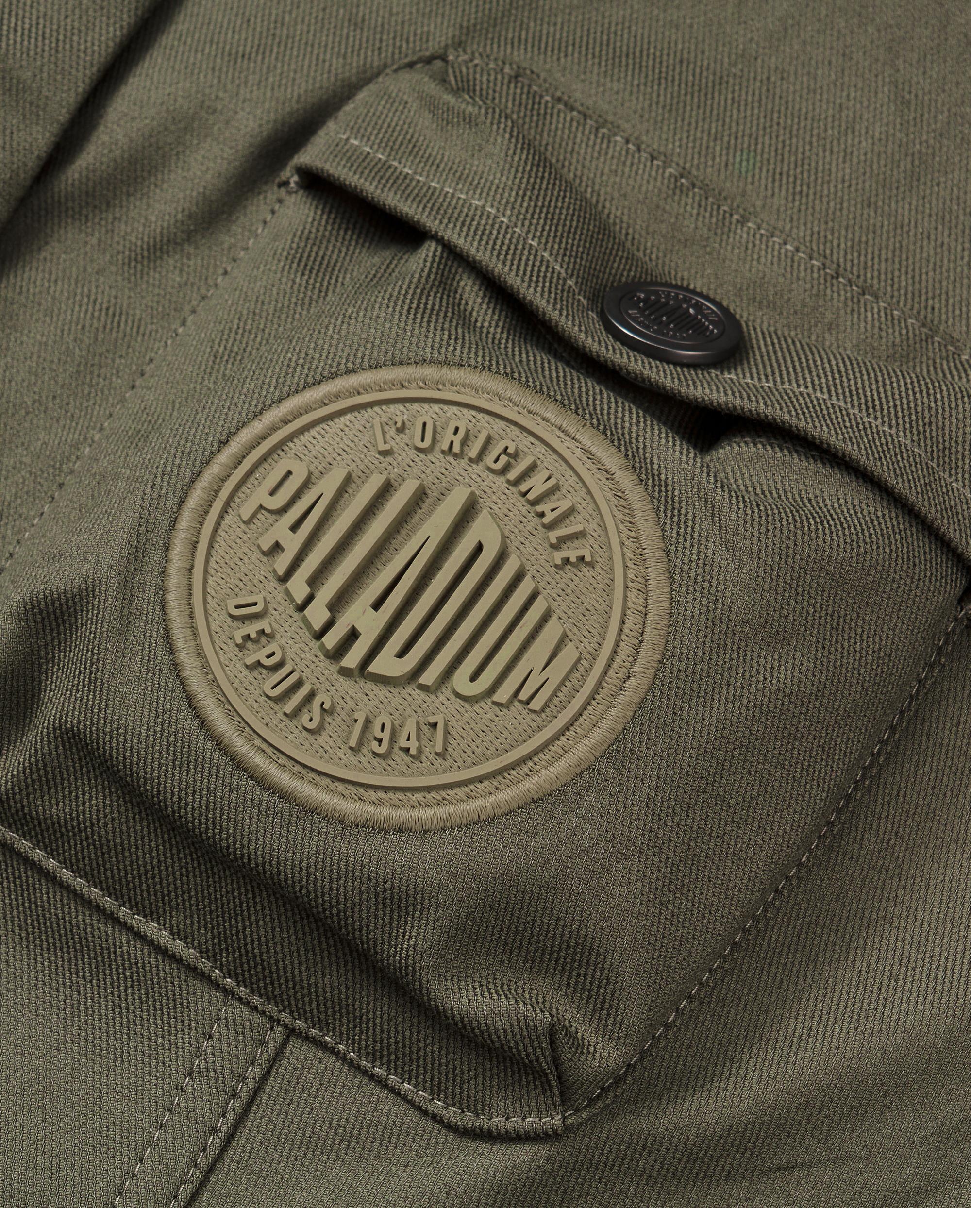 199794-367 | WOMEN'S PALLADIUM LOGO POCKETS DRESS | TEA LEAF