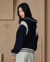 199802-406 | WOMEN'S PALLADIUM LOGO COLOR BLOCKS HOODIE | SALUTE