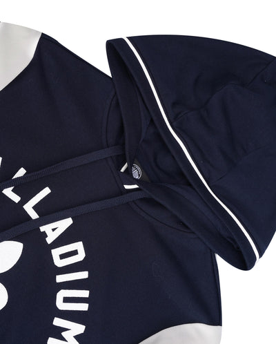 199802-406 | WOMEN'S PALLADIUM LOGO COLOR BLOCKS HOODIE | SALUTE