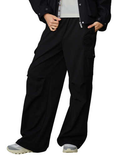 199811-032 | WOMEN'S PALLADIUM LOGO WIDE-LEG CARGO PANTS | TAP SHOE