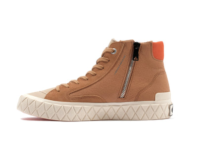74320-239-M | PALLA ACE CHUKKA SUEDE | DR BWN/FIRECRACK