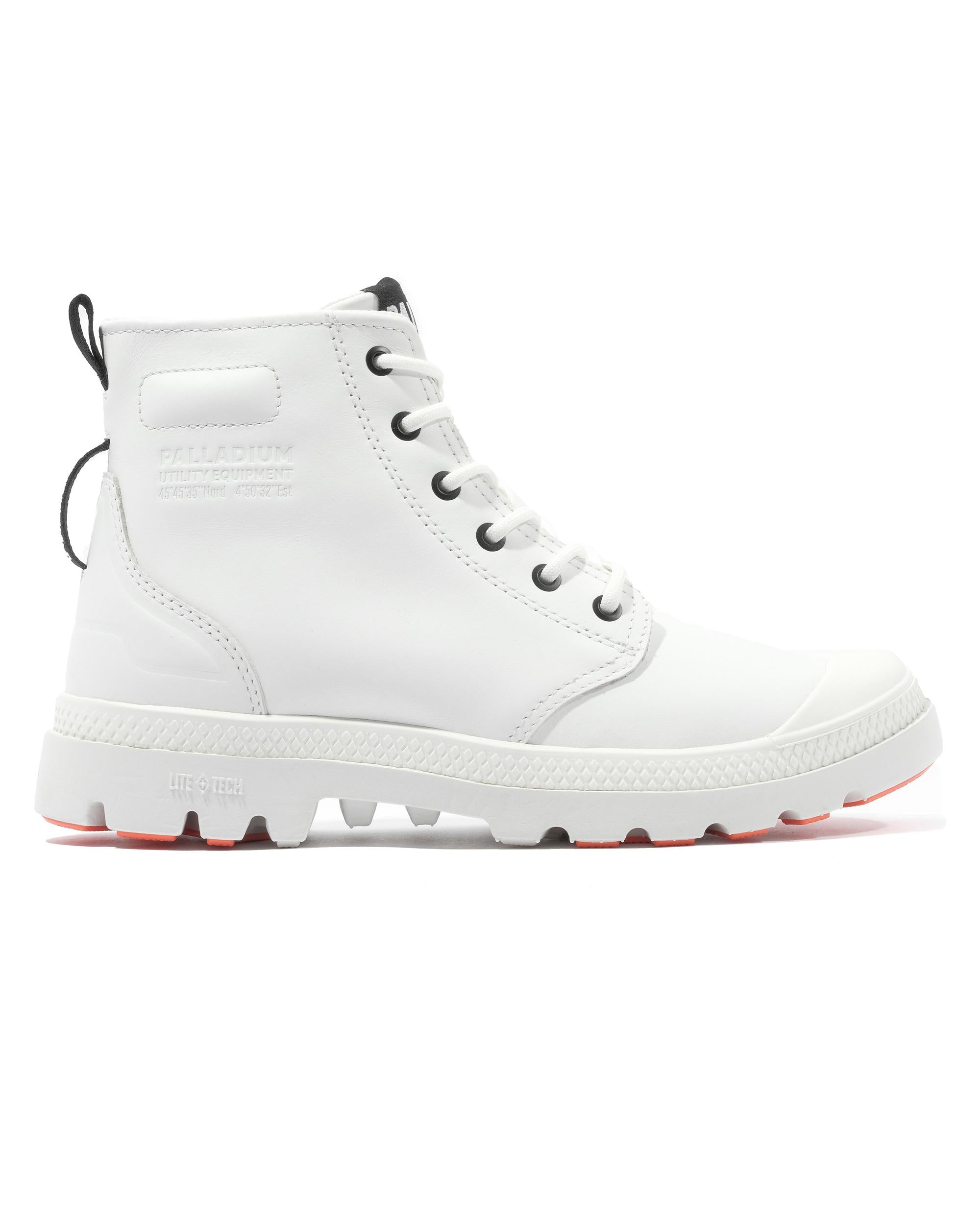 74382-116-M | UNISEX PAMPA LITE+ LTH WP+ HIGH-TOP SHOES SNEAKERS | STAR WHITE