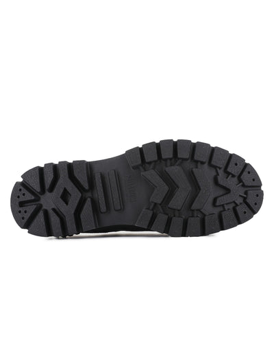 74408-001-M | UNISEX PALLASHOCK LO OG WP+ SNEAKERS | BLACK/BLACK