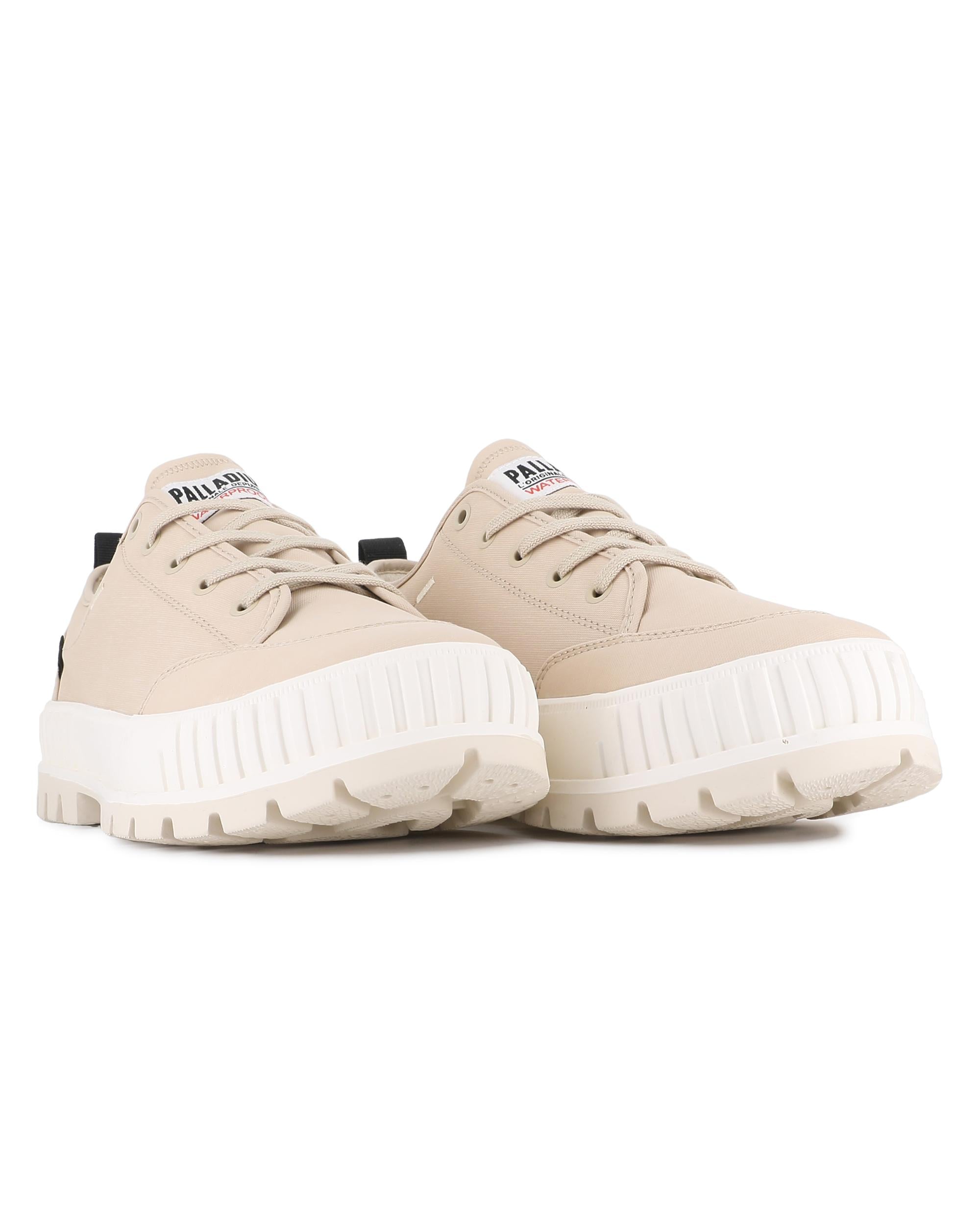 74408-217-M | UNISEX PALLASHOCK LO OG WP+ SNEAKERS | SAHARA