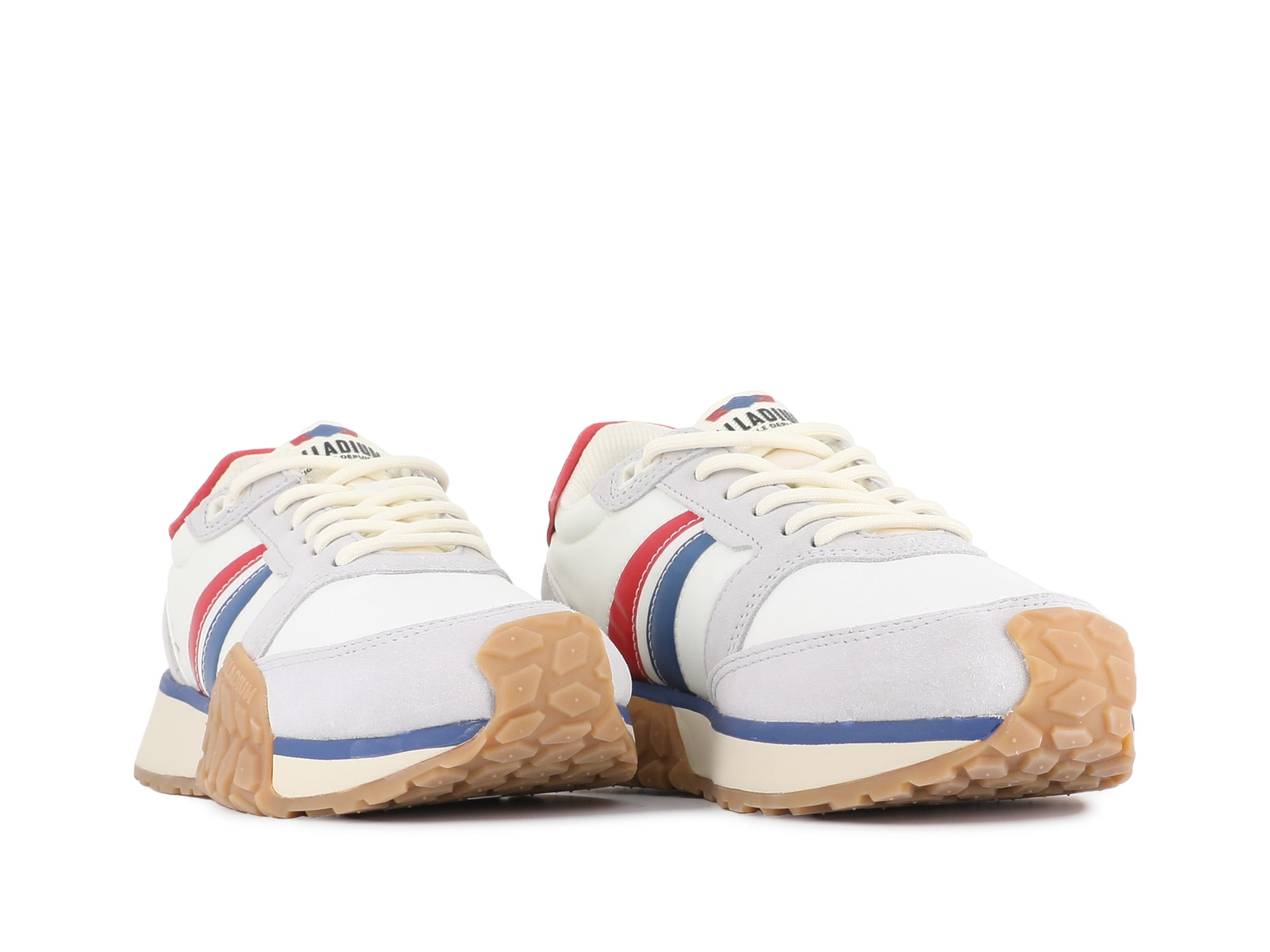 74487-160-M | TROOP RUNNER FLAME | WHITE/CHILI/BLUE