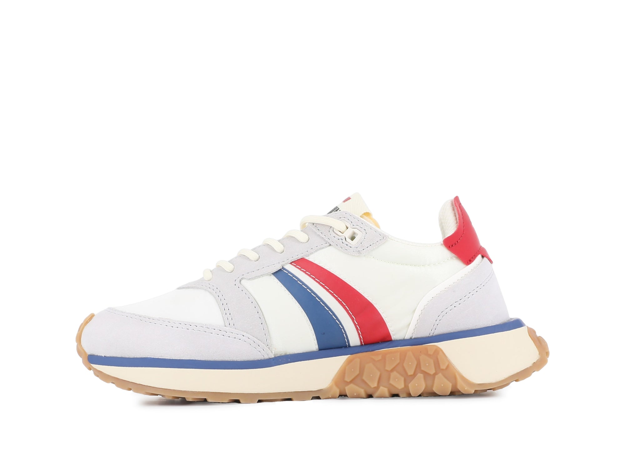 74487-160-M | TROOP RUNNER FLAME | WHITE/CHILI/BLUE