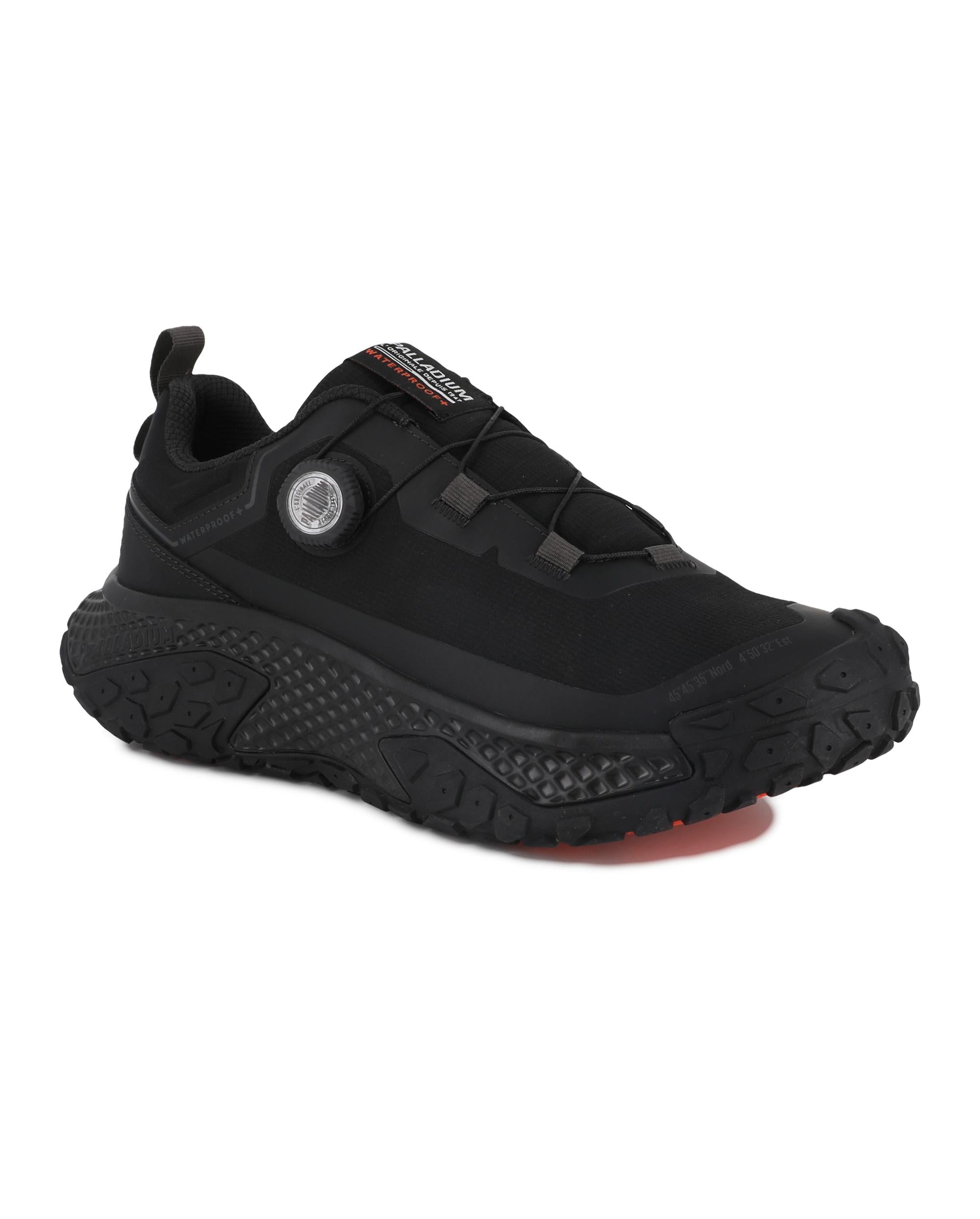 74685-001-M | UNISEX OFFBOUND DISC WP+ BOA SNEAKERS | BLACK/BLACK