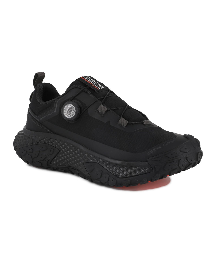 74685-001-M | UNISEX OFFBOUND DISC WP+ BOA SNEAKERS | BLACK/BLACK