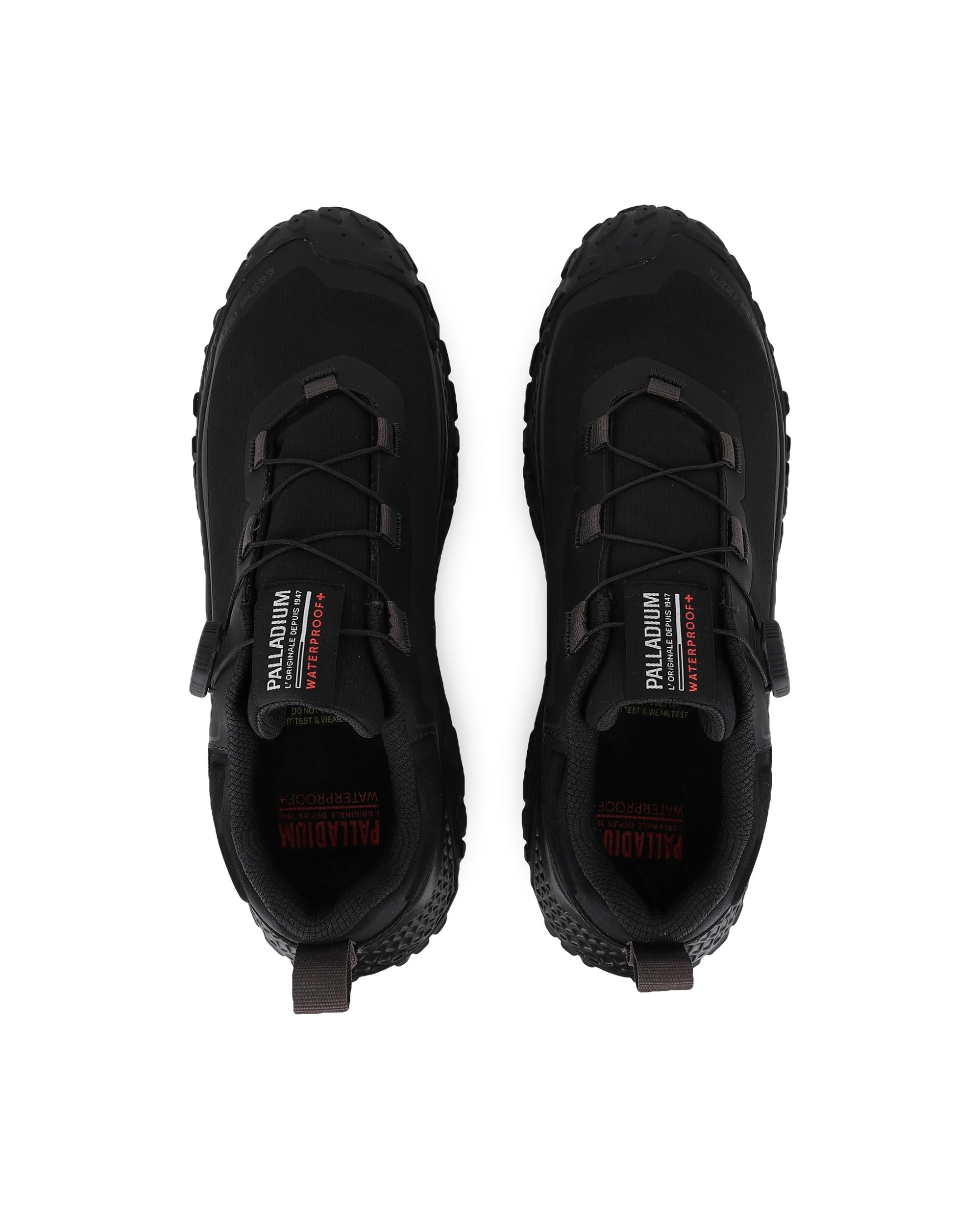 74685-001-M | UNISEX OFFBOUND DISC WP+ BOA SNEAKERS | BLACK/BLACK