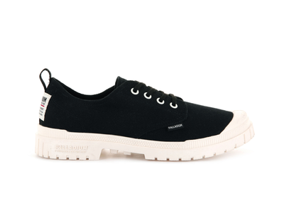 76837-016-M | PAMPA SP20 LOW CANVAS | BLACK/MARSHMALLOW