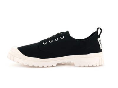 76837-016-M | PAMPA SP20 LOW CANVAS | BLACK/MARSHMALLOW