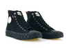 77015-008-M | PALLA ACE CANVAS MID | BLACK/BLACK