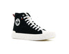 77015-030-M | PALLA ACE CANVAS MID | BLACK