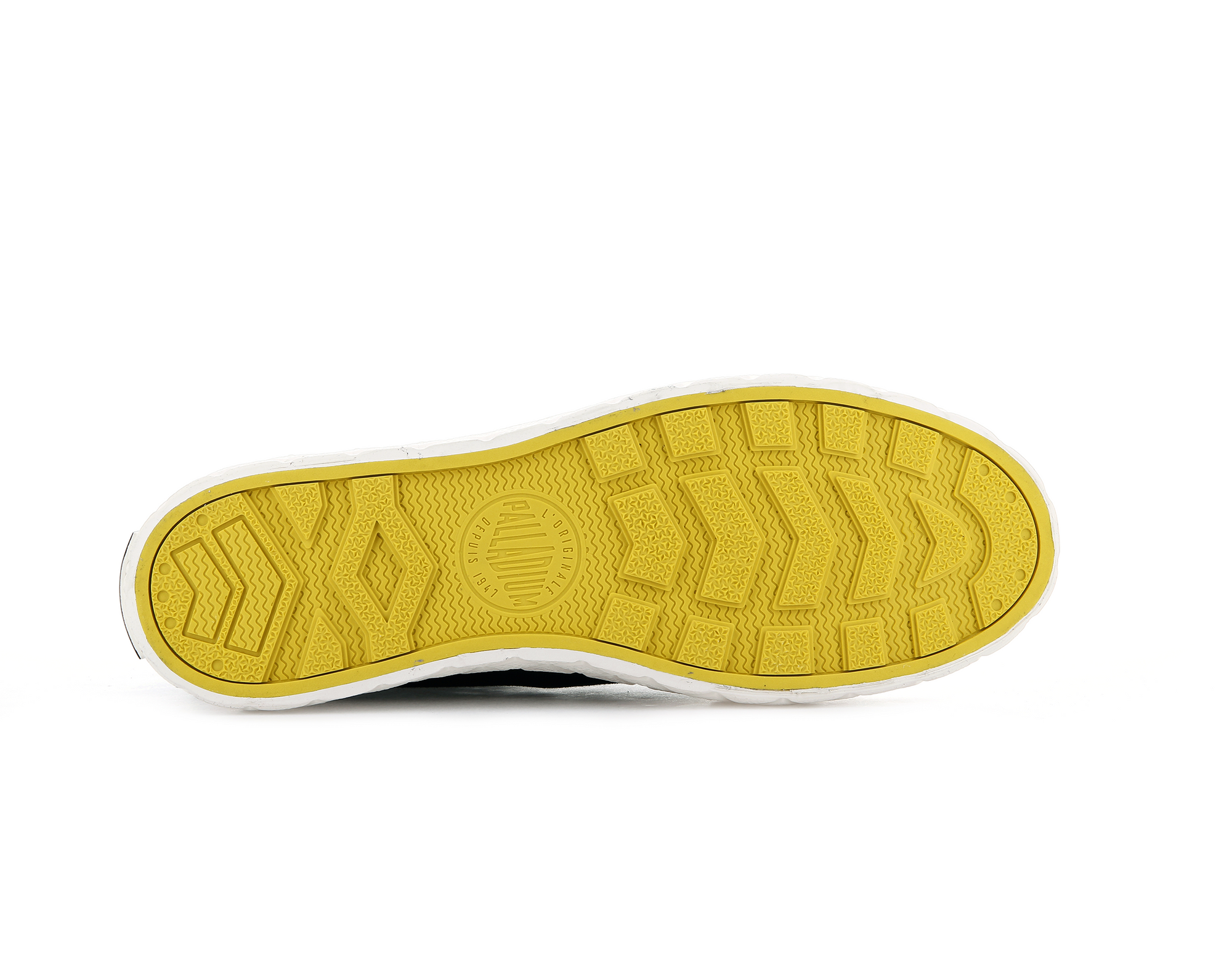 77015-030-M | PALLA ACE CANVAS MID | BLACK/MASHMALLLOW