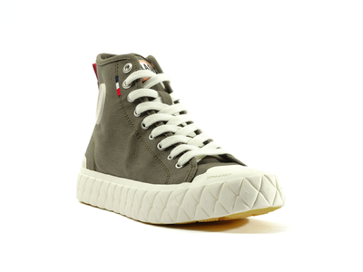 77015-325-M | PALLA ACE CANVAS MID | OLIVE NIGHT