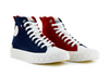 77015-402-M | PALLA ACE CANVAS MID | MOOD INDIGO/CHILI PEPPER