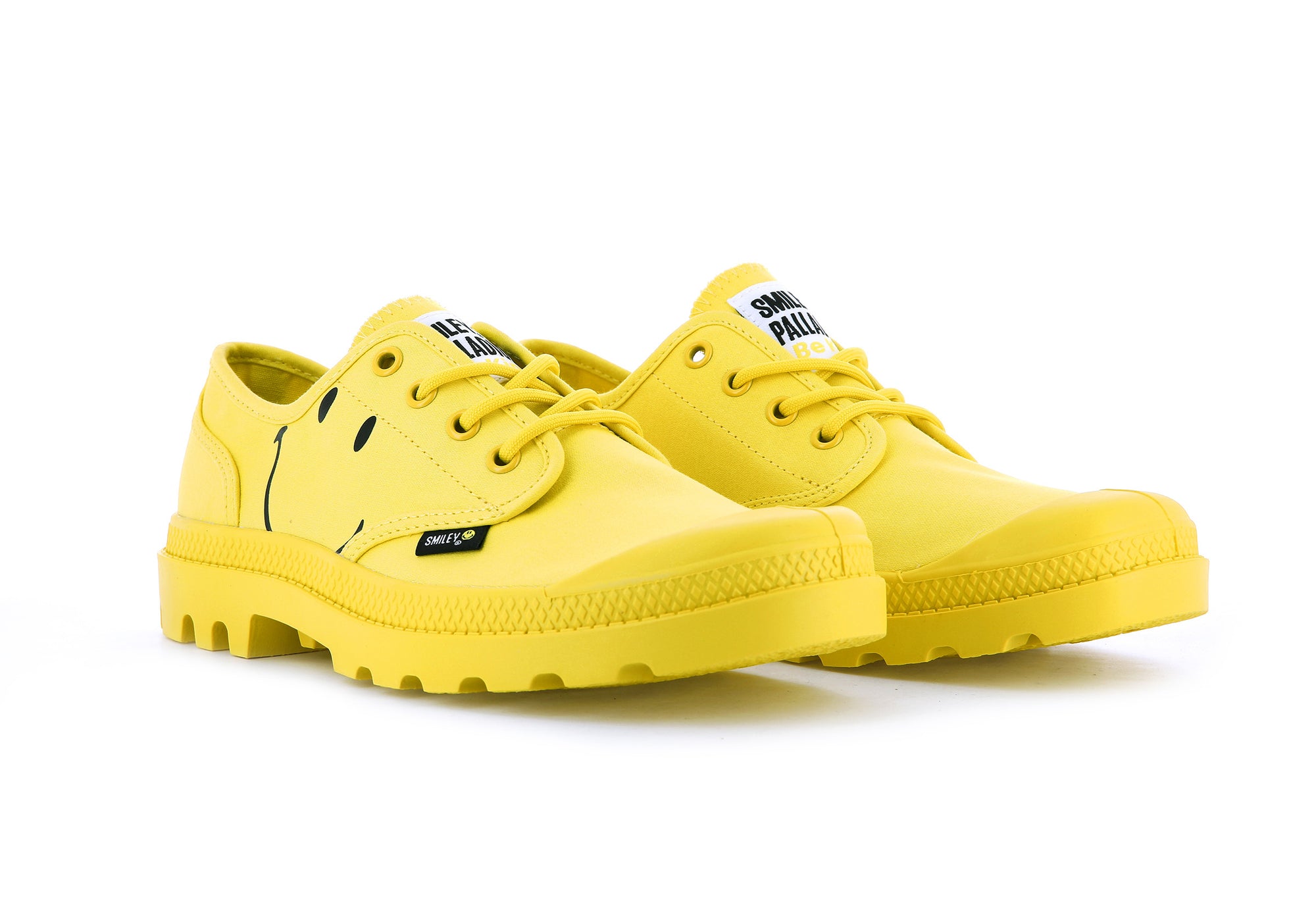77080-736-M | SMILEY ® PAMPA OXFORD BE KIND | BLAZING YELLOW