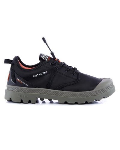 77338-008-M | UNISEX OX TRAVEL LITE+ WATERPROOF SNEAKERS | BLACK/DUSKY GREE