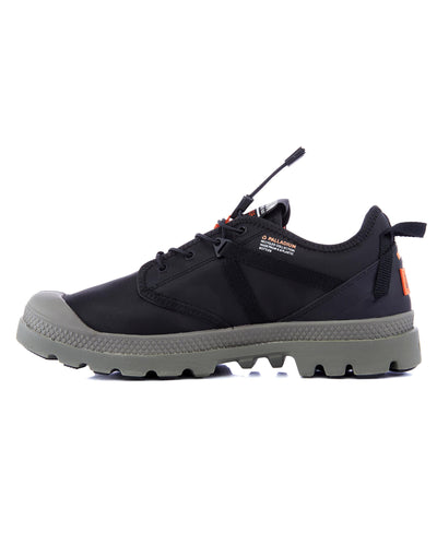 77338-008-M | UNISEX OX TRAVEL LITE+ WATERPROOF SNEAKERS | BLACK/DUSKY GREE