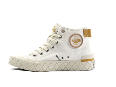 78567-180-M | PALLA ACE CHUKKA WORKWEAR | CREAM WHITE