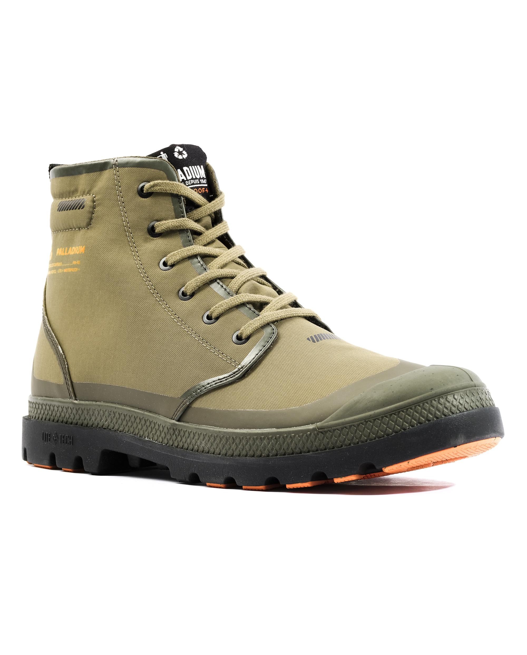 78848-377-M | UNISEX PAMPA RCYL L+ WATERPROOF BOOTS | DUSKY GREEN