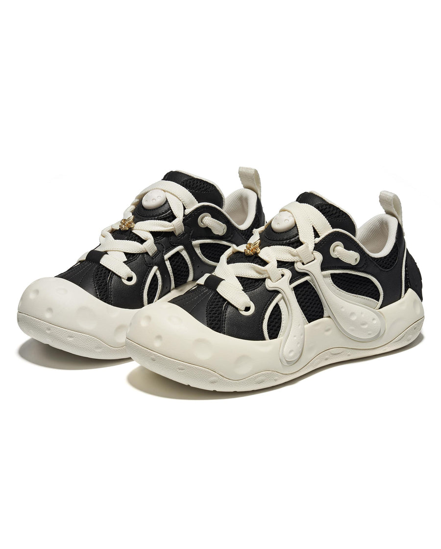 79403-002-M | UNISEX PALLABBUBBLE ST SNEAKERS | BLACK/WHITE