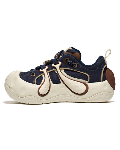 79403-410-M | UNISEX PALLABBUBBLE ST SNEAKERS | BLUE/BROWN/BEIGE