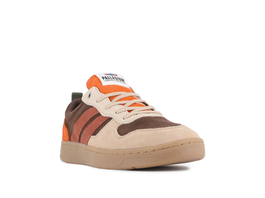 79505-291-M | PALLACUP FLAME SUEDE | BARK BROWN/BRICK