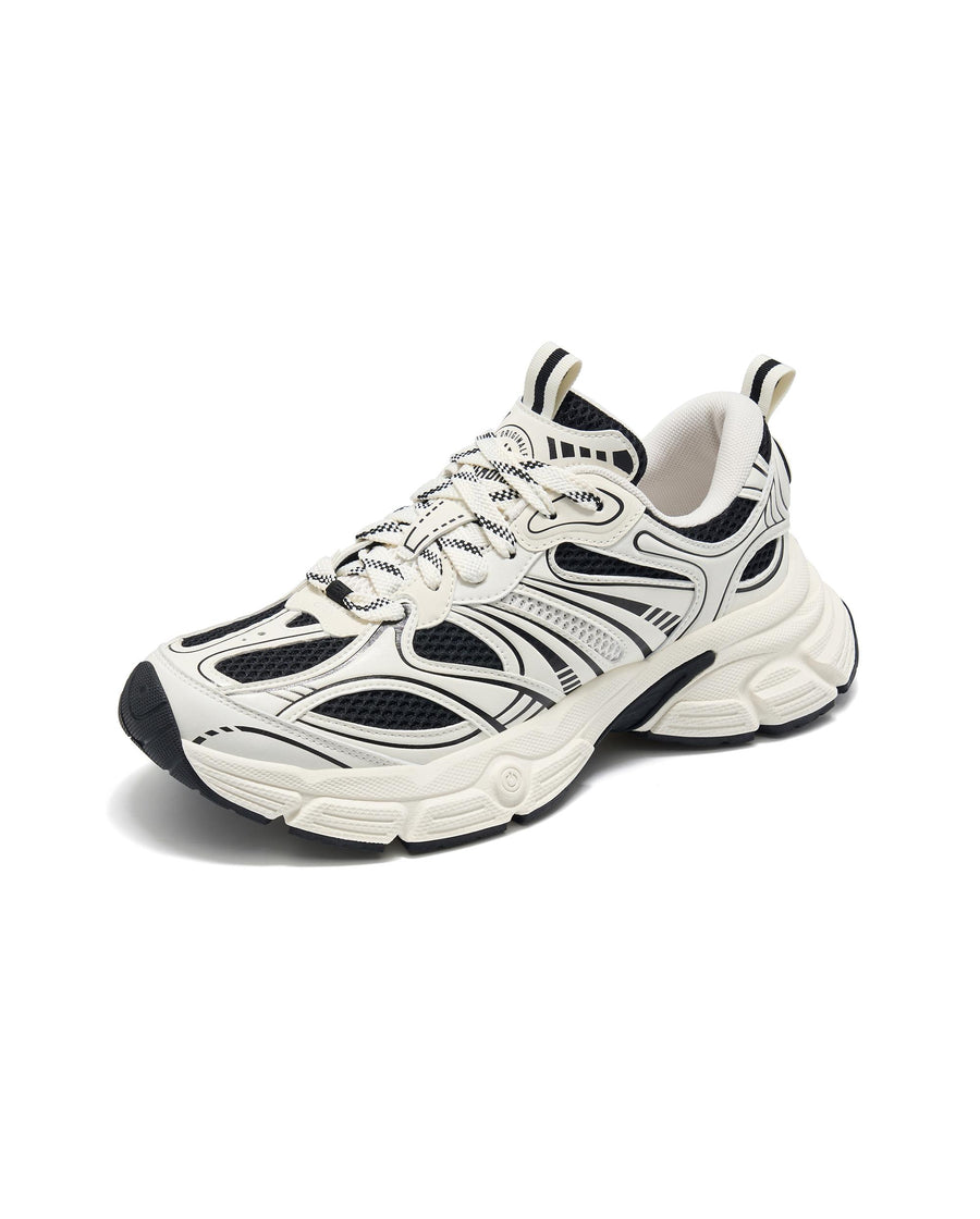 94577-019-M | WOMEN'S PALLAEIFFEL SNEAKERS | BK/SL/WT/BK