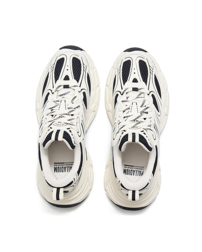 94577-019-M | WOMEN'S PALLAEIFFEL SNEAKERS | BK/SL/WT/BK