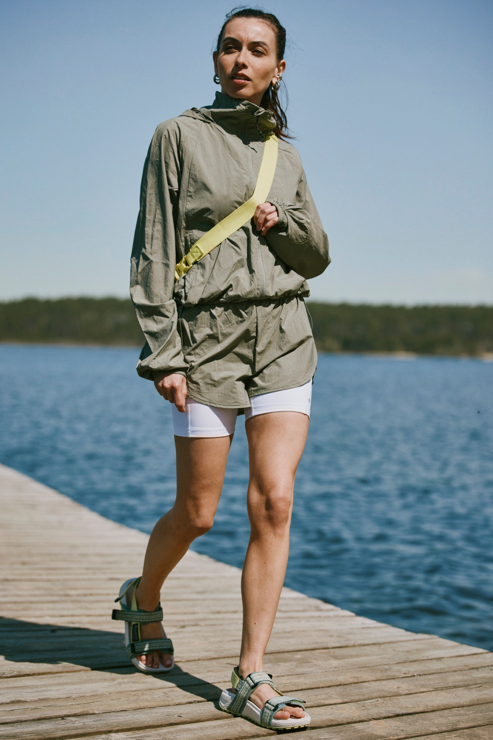 94683-997-M | OFFSANDAL STRAP WV | STEAM GRAY/GREEN