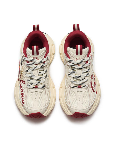 94840-024-M | WOMEN'S PALLAEIFFEL CNY SNEAKERS | GY/RD/WT