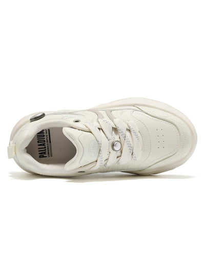 94845-101-M | WOMEN'S PALLAPEARL CHUNKY SNEAKERS | WT/WT