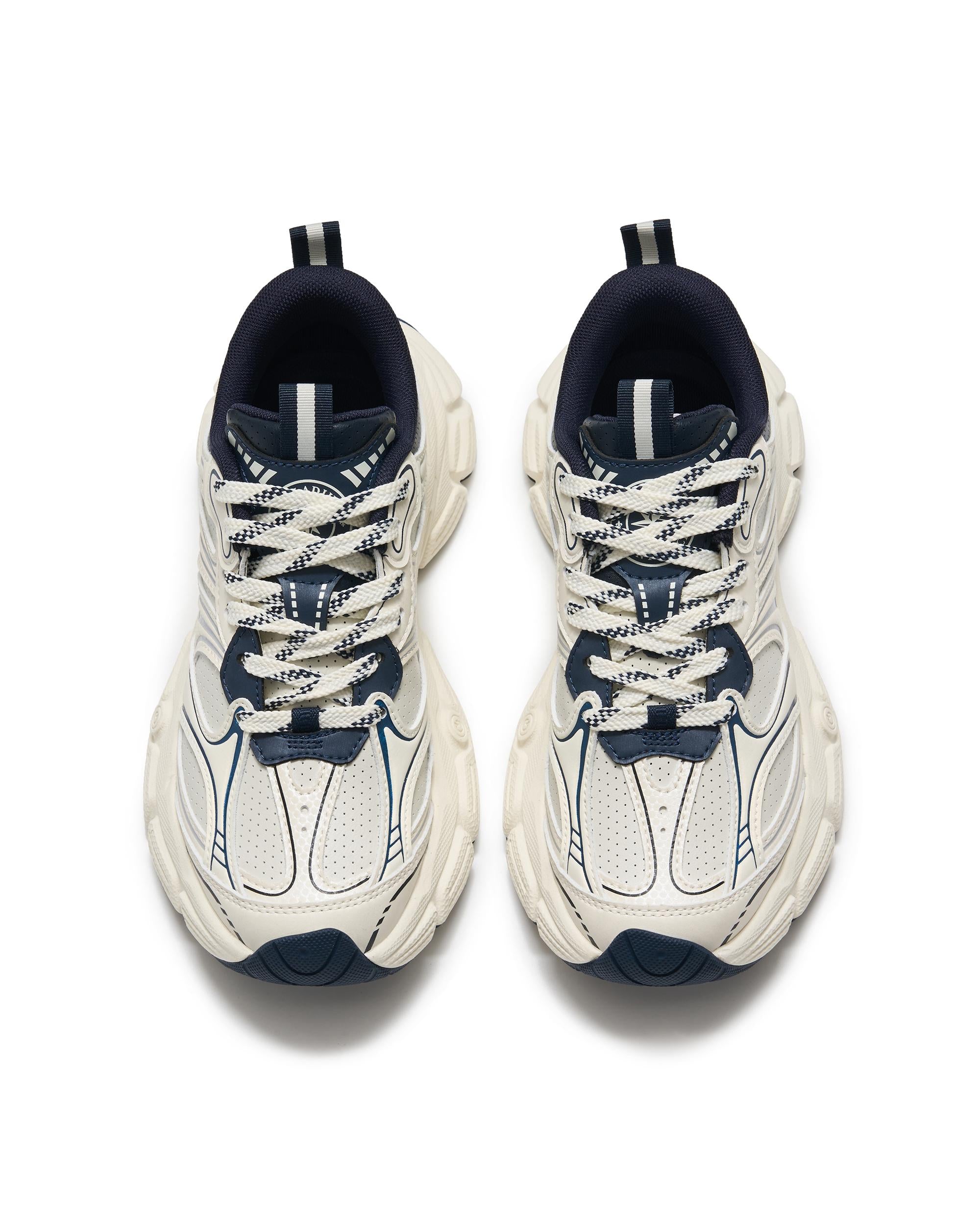 94848-114-M | WOMEN'S PALLAEIFFEL SNEAKERS | WT/BU/WT