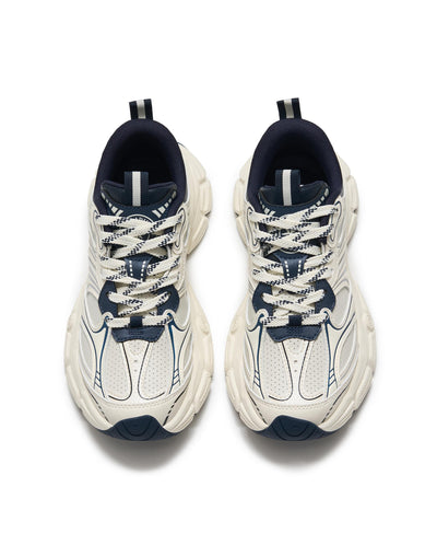 94848-114-M | WOMEN'S PALLAEIFFEL SNEAKERS | WT/BU/WT