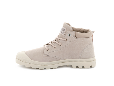 95561-677-M | WOMENS PAMPA LO CUFF LEATHER | ROSE DUST/SAND DOLLARD