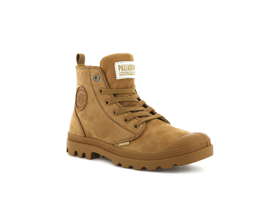 96440-717-M | PAMPA HI ZIP NUBUCK | AMBER GOLD