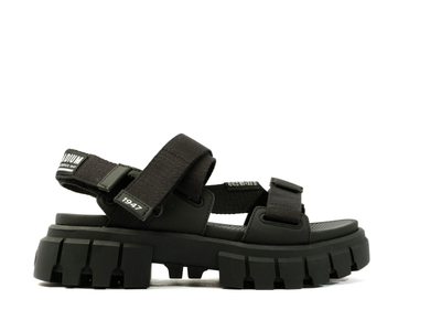 98578-008-M | REVOLT SANDAL MONO | BLACK