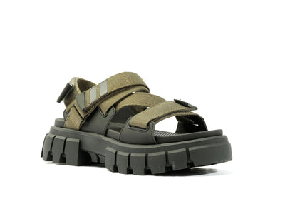 98581-309-M | REVOLT SANDAL ARMY | OLIVE NIGHT